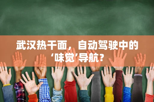 武汉热干面，自动驾驶中的‘味觉’导航？