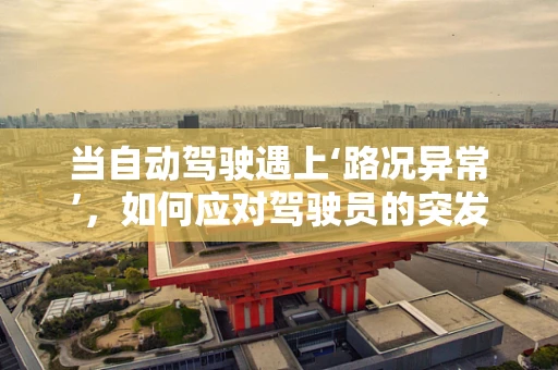 当自动驾驶遇上‘路况异常’，如何应对驾驶员的突发腹泻情况？