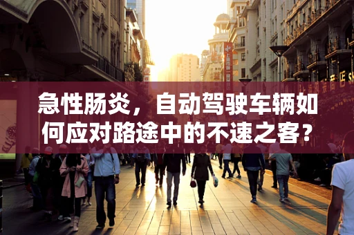 急性肠炎，自动驾驶车辆如何应对路途中的不速之客？