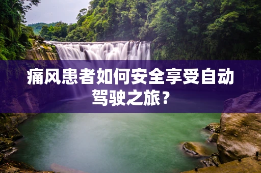 痛风患者如何安全享受自动驾驶之旅？