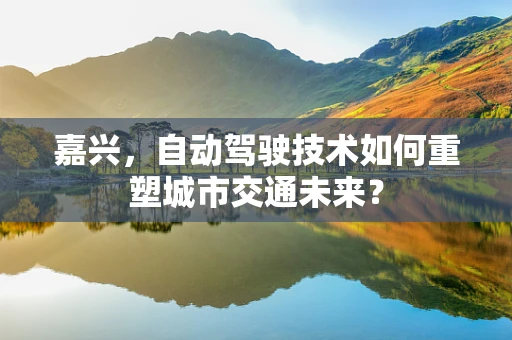 嘉兴，自动驾驶技术如何重塑城市交通未来？