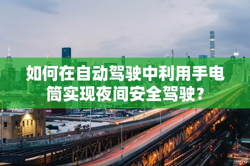 如何在自动驾驶中利用手电筒实现夜间安全驾驶？