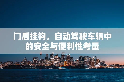 门后挂钩，自动驾驶车辆中的安全与便利性考量