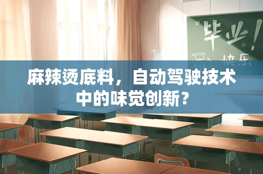 麻辣烫底料，自动驾驶技术中的味觉创新？