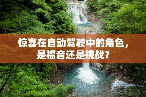惊喜在自动驾驶中的角色，是福音还是挑战？