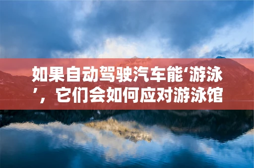 如果自动驾驶汽车能‘游泳’，它们会如何应对游泳馆的挑战？