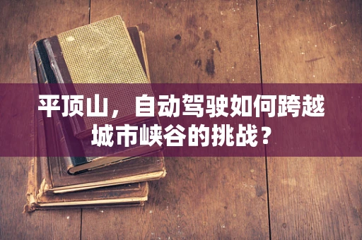平顶山，自动驾驶如何跨越城市峡谷的挑战？
