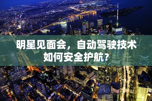 明星见面会，自动驾驶技术如何安全护航？