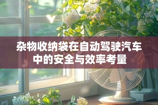 杂物收纳袋在自动驾驶汽车中的安全与效率考量