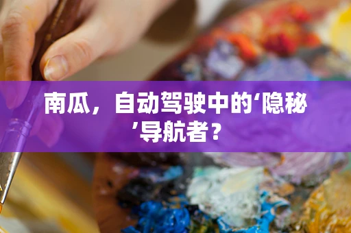 南瓜，自动驾驶中的‘隐秘’导航者？