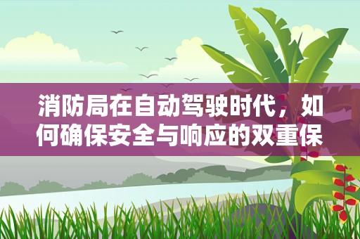 消防局在自动驾驶时代，如何确保安全与响应的双重保障？