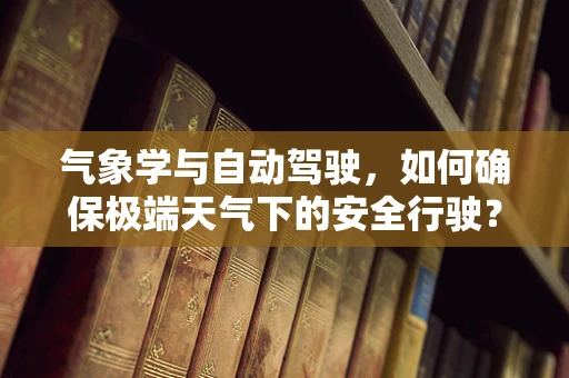 气象学与自动驾驶，如何确保极端天气下的安全行驶？