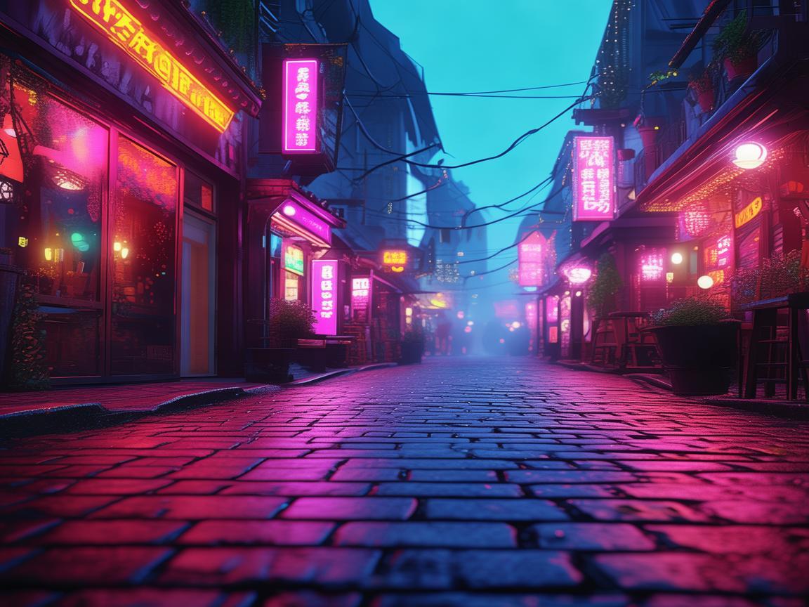 酒吧街霓虹灯，自动驾驶的视觉迷雾