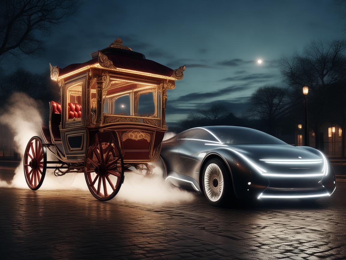 马车与自动驾驶,历史与未来的碰撞 马车与自动驾驶,历史与未来的碰撞