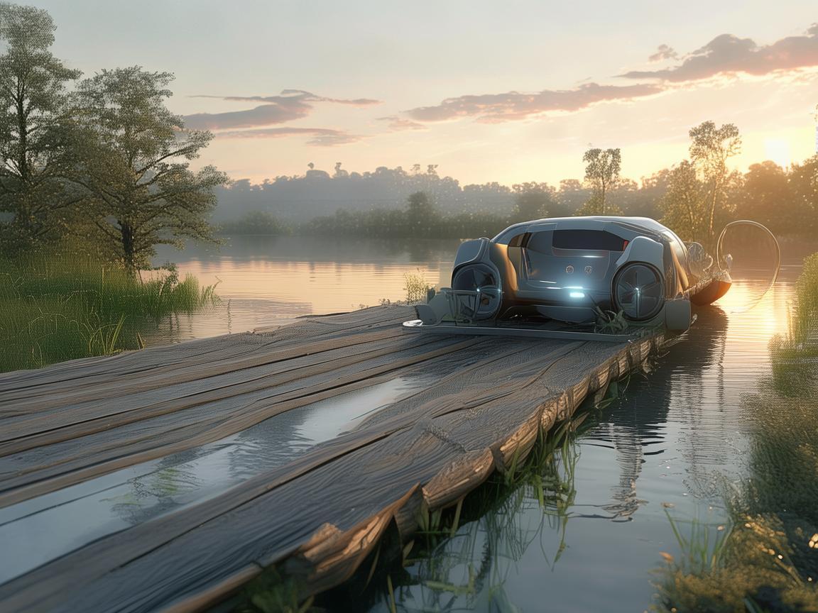 浮桥桥头，自动驾驶如何精准应对复杂环境？