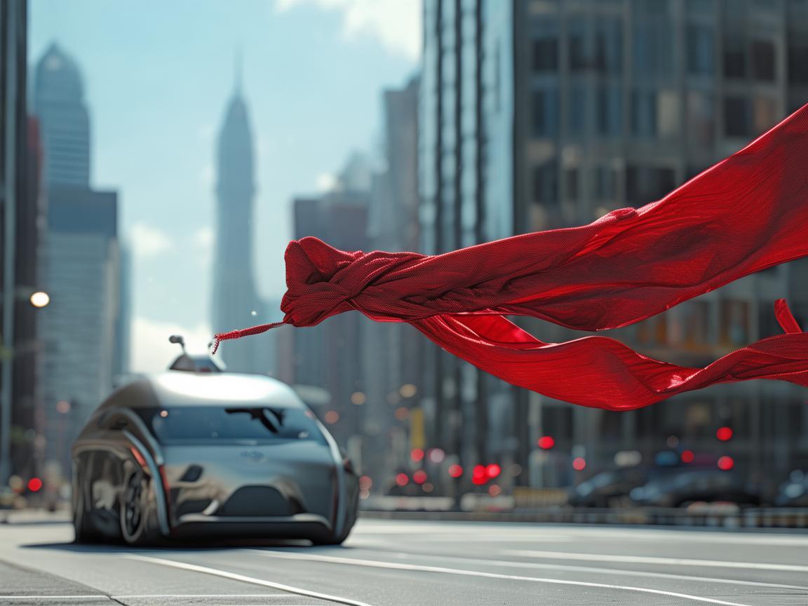 围巾与自动驾驶，一场意外的‘碰撞’